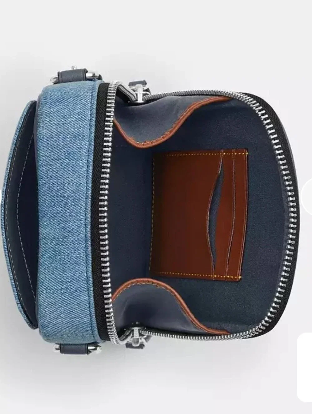 Coach Stanton Crossbody Bag In Denim